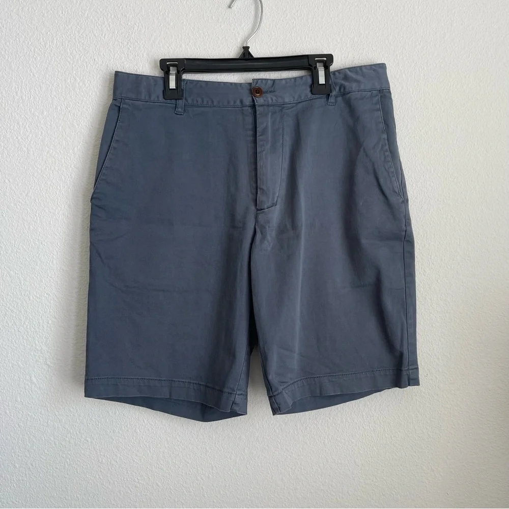 Faherty Washed Grey 4 Pocket Shorts